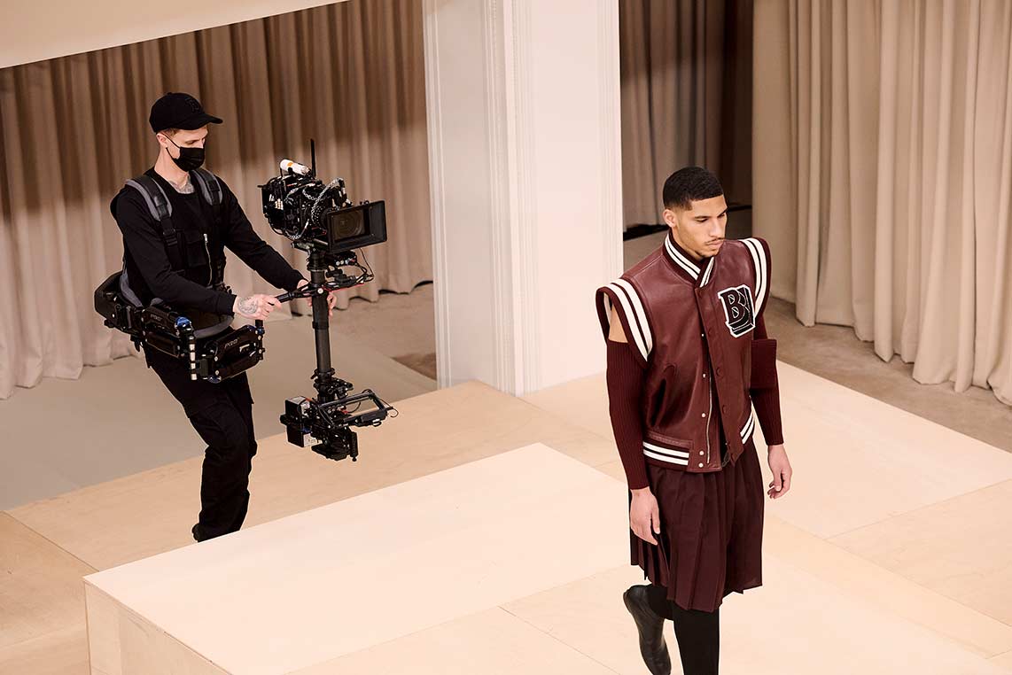 Vivid Broadcast - Case Study - Burberry AW21 Menswear