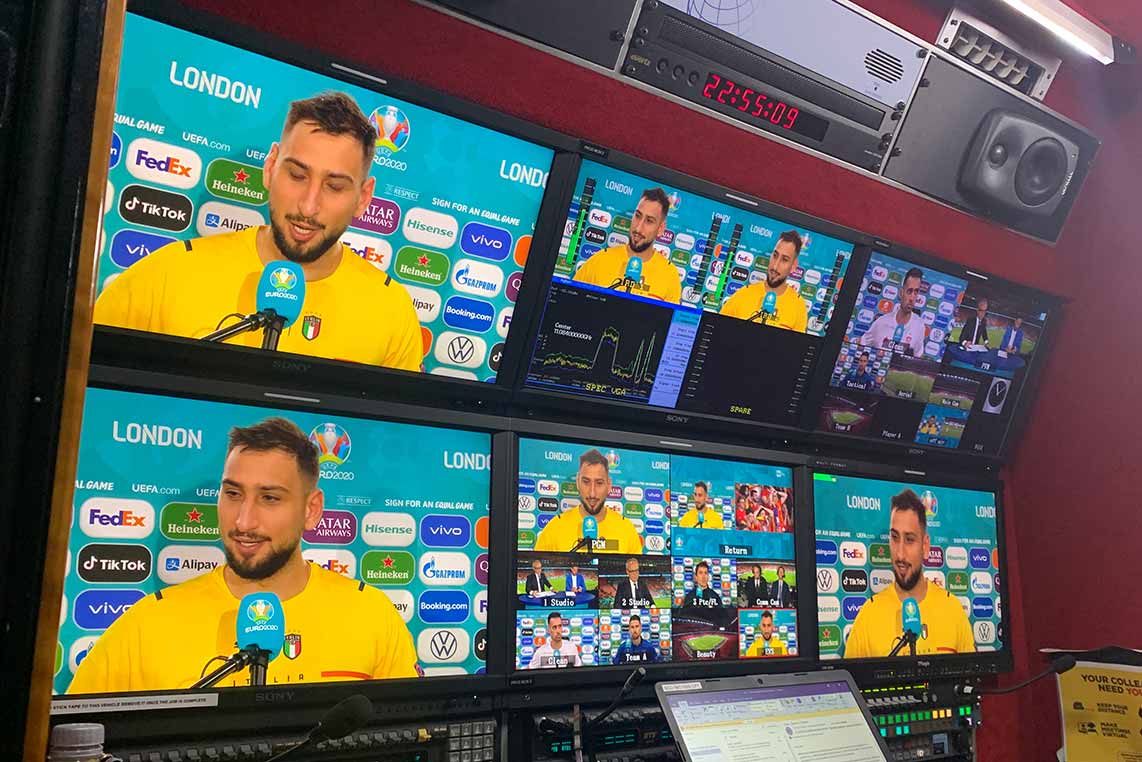 Vivid Broadcast - Case Study - RAI Euro 2020