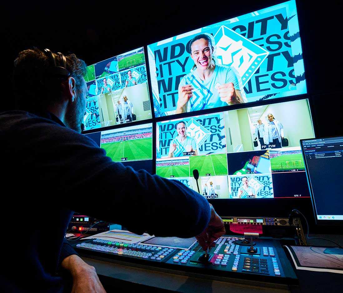 Vivid Broadcast - Facilities - Remote Production - Master Control Suite
