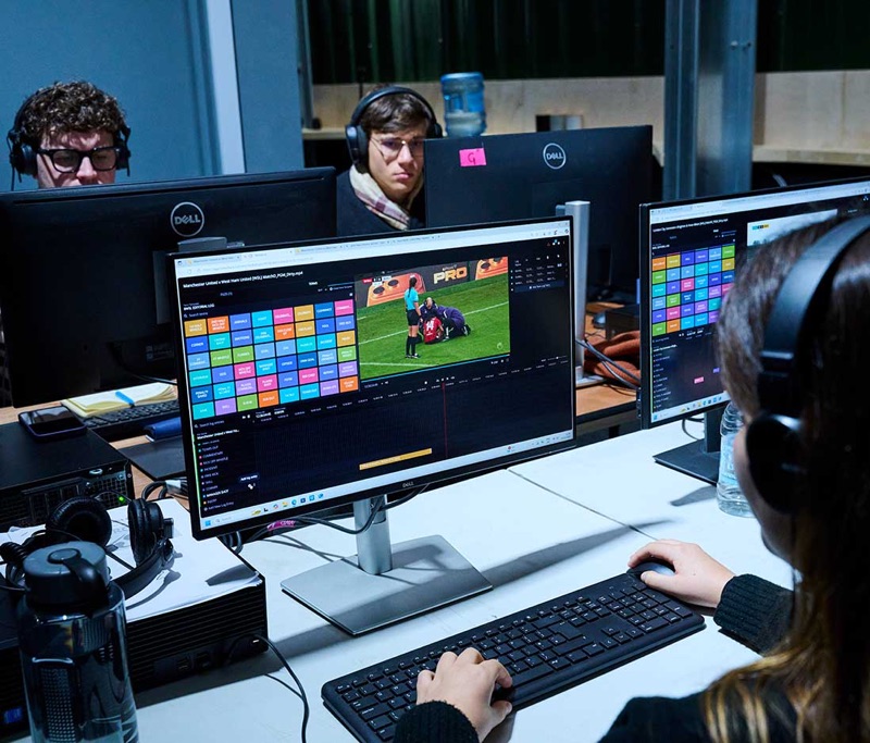 Vivid Broadcast - Facilities - Remote Production - Master Control Suite